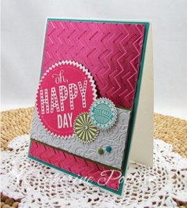 Glossy Girly Birthday Card