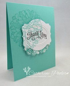Delicate Doily Thank You Cards