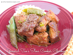 General Tso's Slow Cooker Chicken for Four
