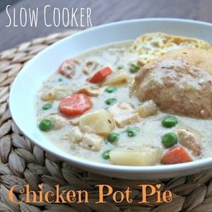 All-Day Slow Cooker Chicken Pot Pie