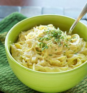 Creamy Chicken Spaghetti