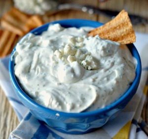 Restaurant Style Blue Cheese Ranch Dip