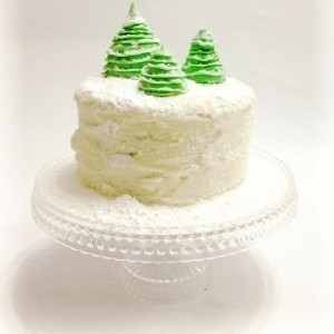 Little Trees Wedding Cake Designs