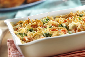 Swiss Cheese Vegetable Casserole