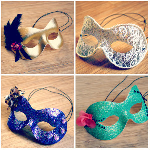 Mysterious Masquerade Masks