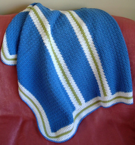 Blue Sky Baby Blanket