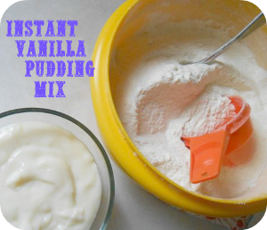 Homemade Instant Vanilla Pudding Mix