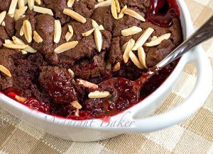 Cracker Barrel Copycat Chocolate Cherry Cobbler