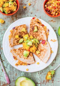 Healthier Mexican Quesadillas