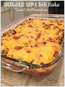 Bubble-Up Chili Bake