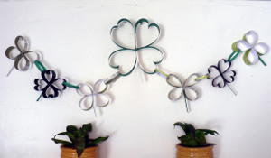 Paper Shamrock Chain