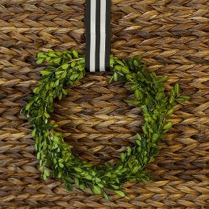 Simple Boxwood DIY Wreath