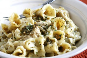 Baked Pesto Pasta