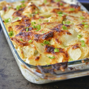 Potato and Apple Gratin