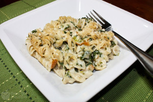 Low-Fat Chicken Florentine Casserole