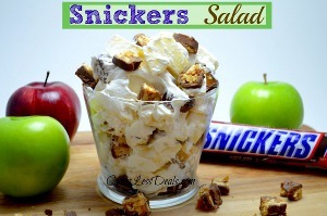 Homemade Snickers Salad