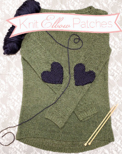 Elbow Patch Knitting Pattern