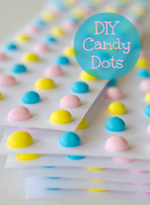 Homemade Candy Dots