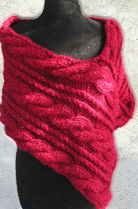 Cable Knit Wrap