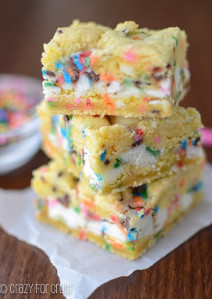 Funfetti Gooey Bars