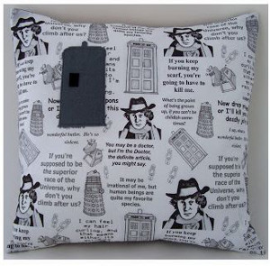 Timey Wimey Doctor Who Cushion