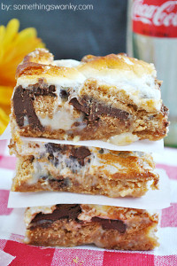 Nutter Butter S'mores Cookie Bars