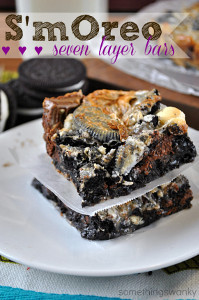 S'mOreo 7 Layer Bars