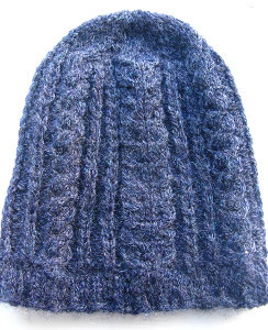 Subtle Cable Pattern Hat