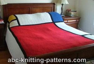 Contemporary Knitted Bedspread