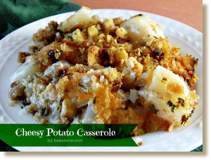 Slow Cooker Cheesy Potato Casserole