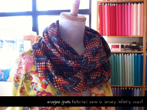 How to Sew an Infinity Scarf