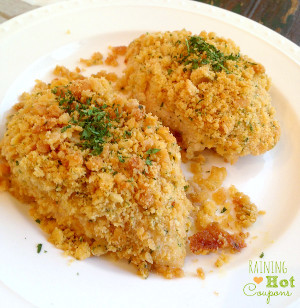 Simple Oven-Baked Ritz Chicken