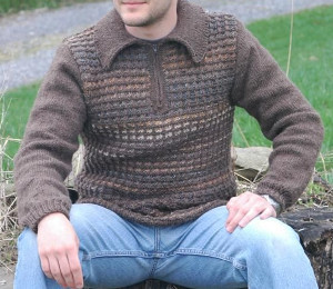 Men's Zipper Sweater