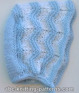 Cuddly Chevron Bonnet