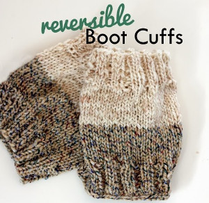 Two-Toned Boot Cuffs