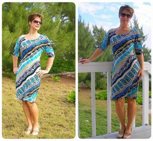 Flattering DIY Dress