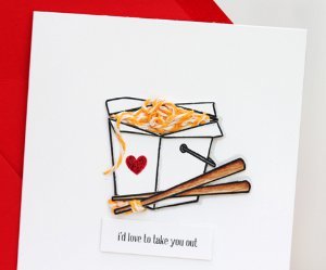 Totally Cute Take Out Card