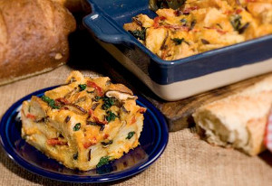 Spinach and Cheese Casserole