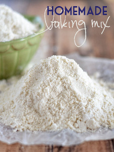 Super Simple Homemade Baking Mix