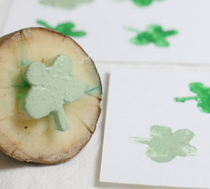 DIY St. Patrick's Day Stamp
