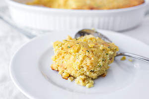 Cornbread and Vermont Cheddar Casserole