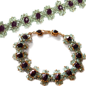 Fit for a Queen Jeweled Bracelet
