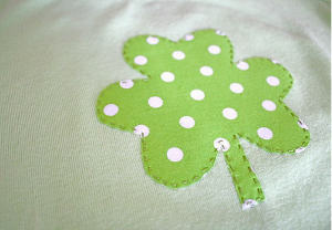 DIY Shamrock Shirt