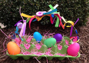 Egg Carton Easter Baskets