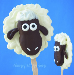 Nutter Butter Lamb Pops