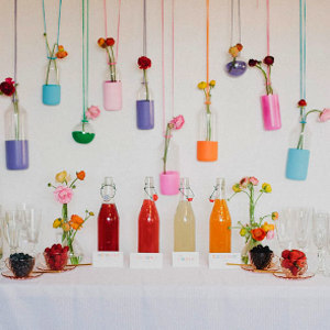 DIY Wedding Mimosa Bar