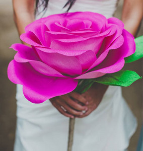 How to Make a Paper Rose Giant Bouquet