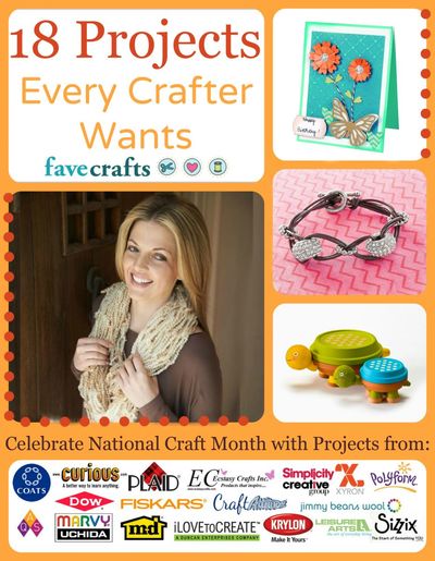 "18 Projects Every Crafter Wants" free eBook