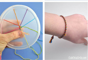 How to Make a Friendship Bracelet with Recycled Lid