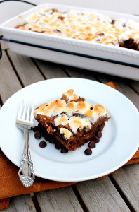 S'mores Bread Pudding